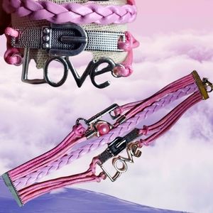 🛍2/$10🛍🤎❤BRAIDED ROPE BRACELETS 💙💜